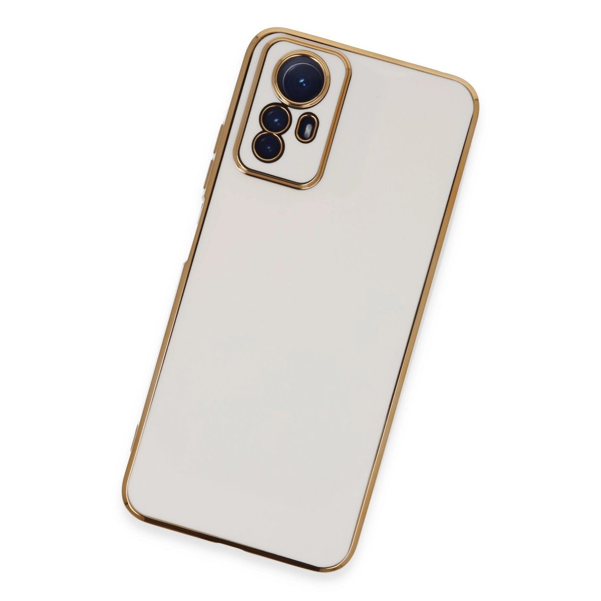 Xiaomi Redmi Note 12s Kılıf Volet Silikon - Beyaz
