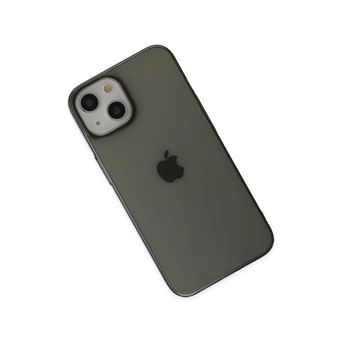 İphone 14 Plus Kılıf Pc Sert Şeffaf Kapak - Siyah İphone 14 Plus Kılıf Pc Sert Şeffaf Kapak - Siyah