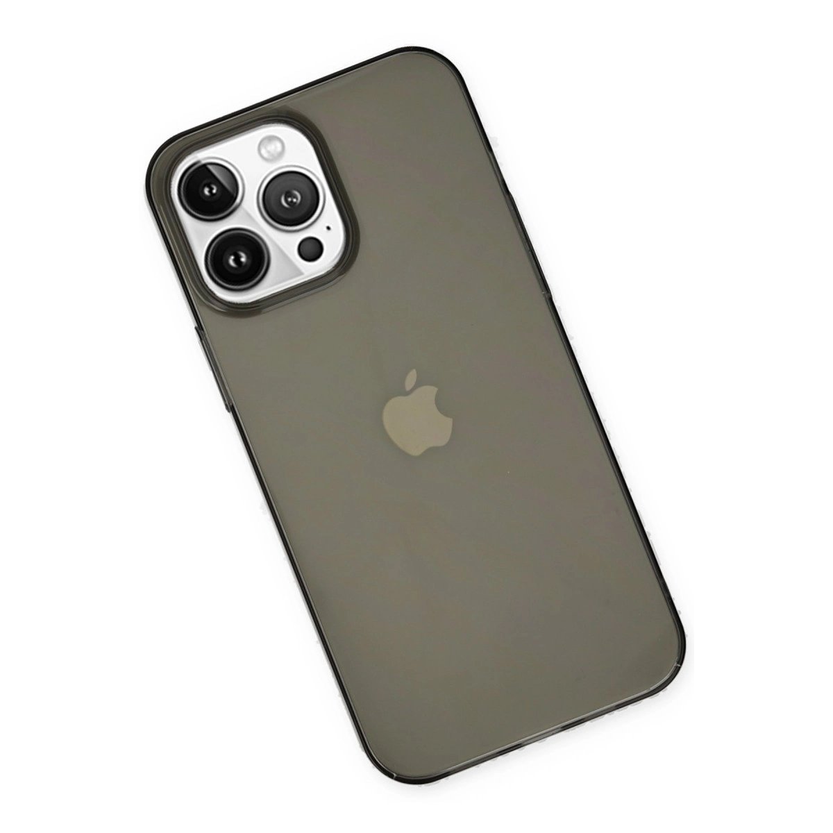 İphone 14 Pro Kılıf Pc Sert Şeffaf Kapak - Siyah İphone 14 Pro Kılıf Pc Sert Şeffaf Kapak - Siyah