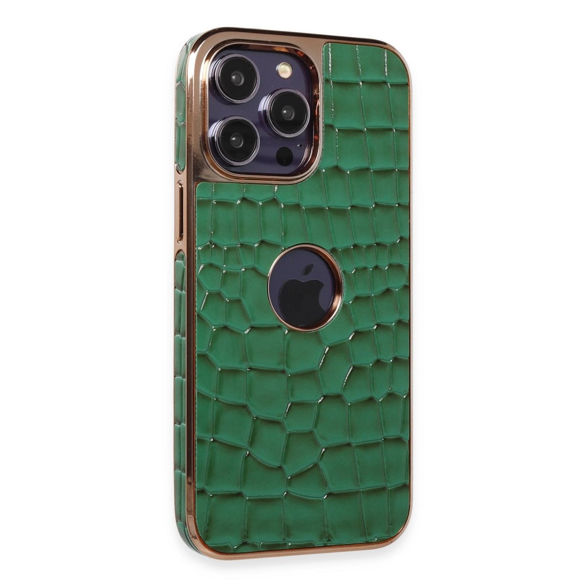 İphone 14 Pro Kılıf Snake Kapak - Koyu Yeşil İphone 14 Pro Kılıf Snake Kapak - Koyu Yeşil