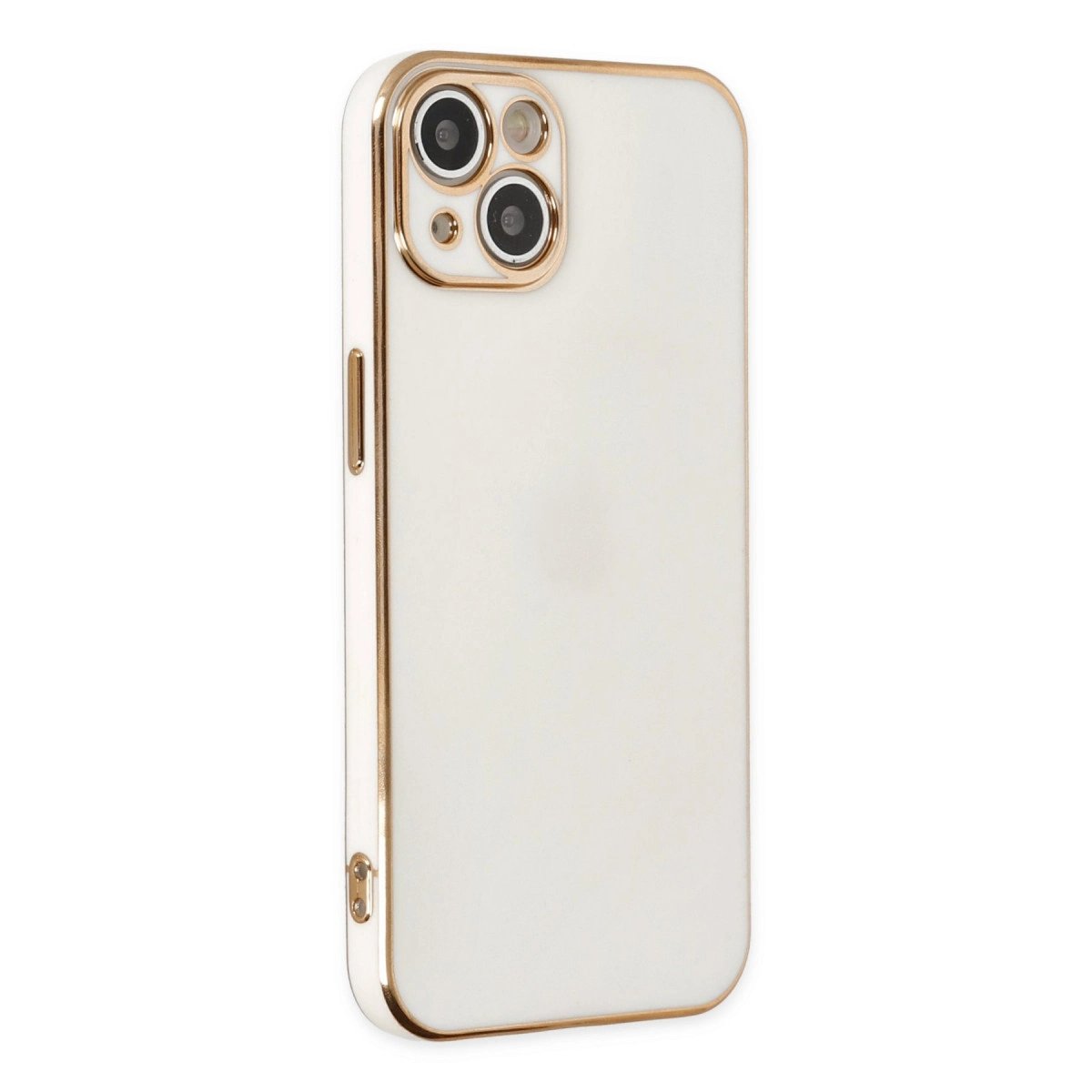 İphone 14 Kılıf Volet Silikon - Beyaz