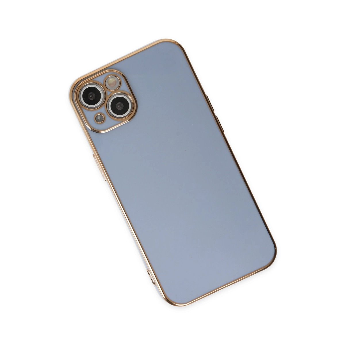 İphone 14 Kılıf Volet Silikon - Mavi