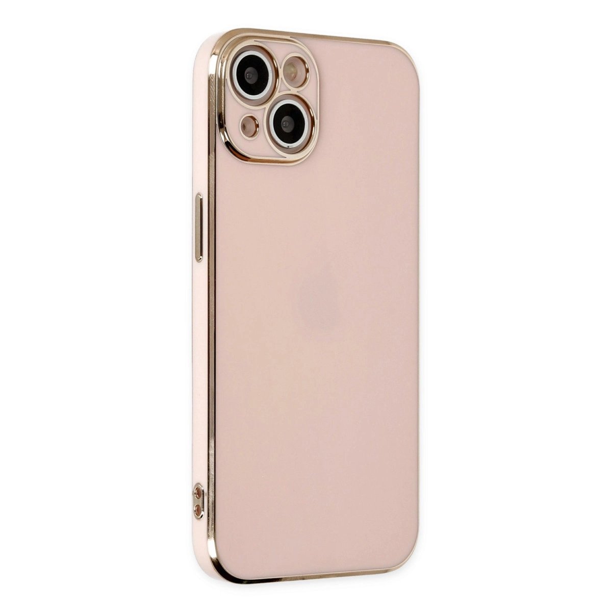 İphone 14 Kılıf Volet Silikon - Pembe İphone 14 Kılıf Volet Silikon - Pembe