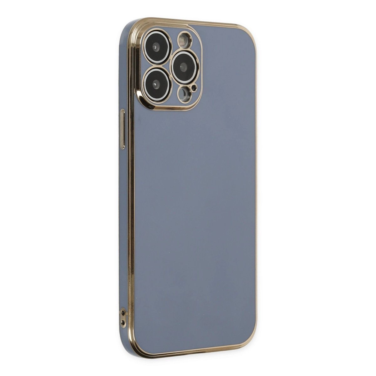 İphone 14 Pro Max Kılıf Volet Silikon - Mavi İphone 14 Pro Max Kılıf Volet Silikon - Mavi