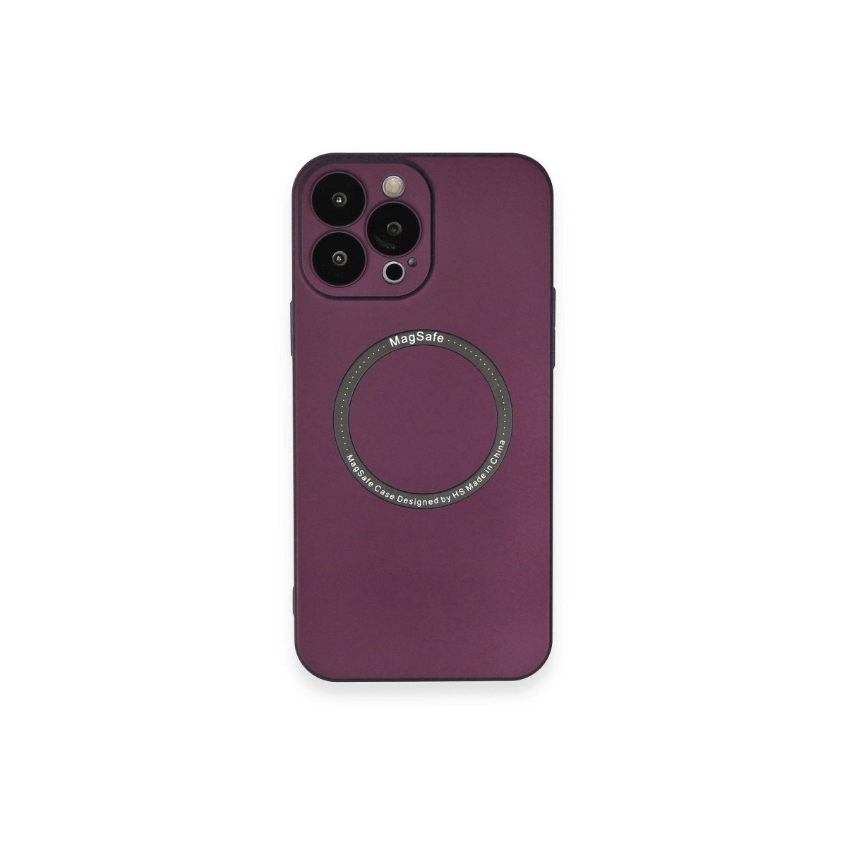 İphone 14 Pro Kılıf Jack Magneticsafe Lens Silikon - Mürdüm İphone 14 Pro Kılıf Jack Magneticsafe Lens Silikon - Mürdüm