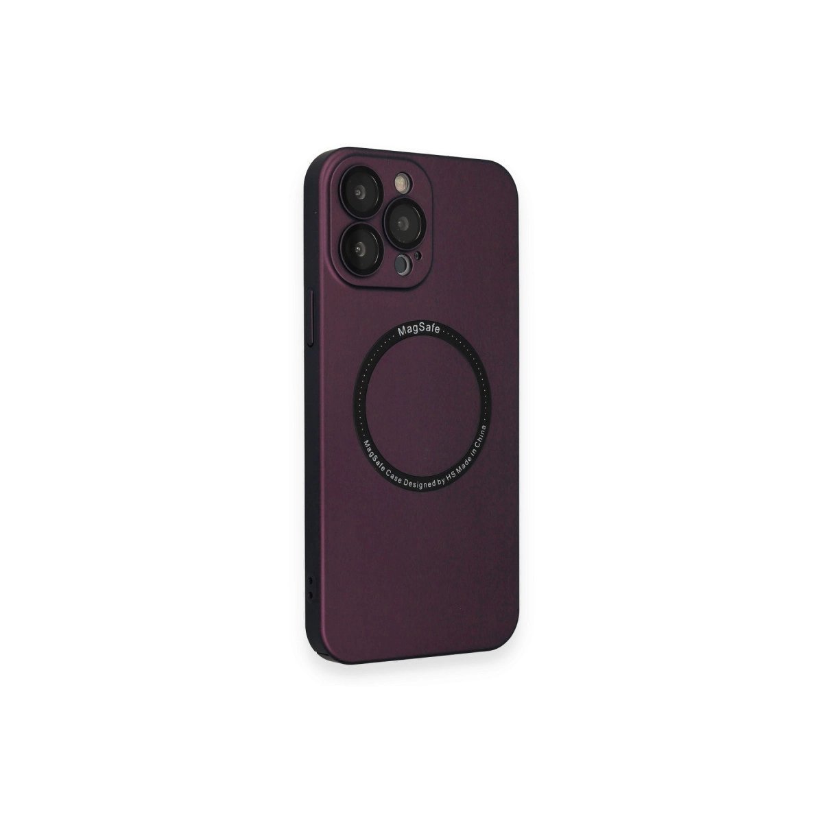 İphone 14 Pro Kılıf Jack Magneticsafe Lens Silikon - Mürdüm İphone 14 Pro Kılıf Jack Magneticsafe Lens Silikon - Mürdüm