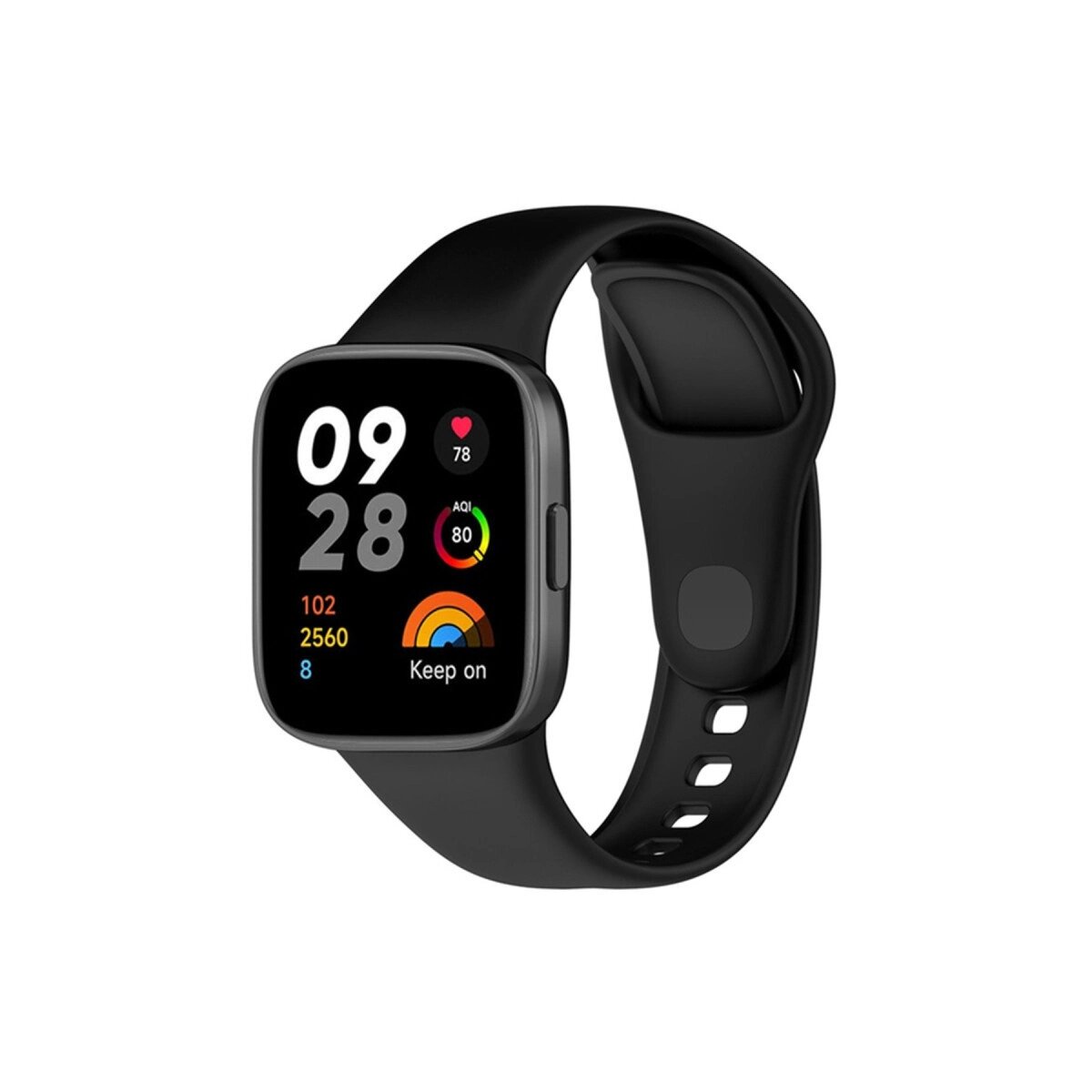 Xiaomi Redmi Watch 3 Klasik Kordon - Siyah Xiaomi Redmi Watch 3 Klasik Kordon - Siyah