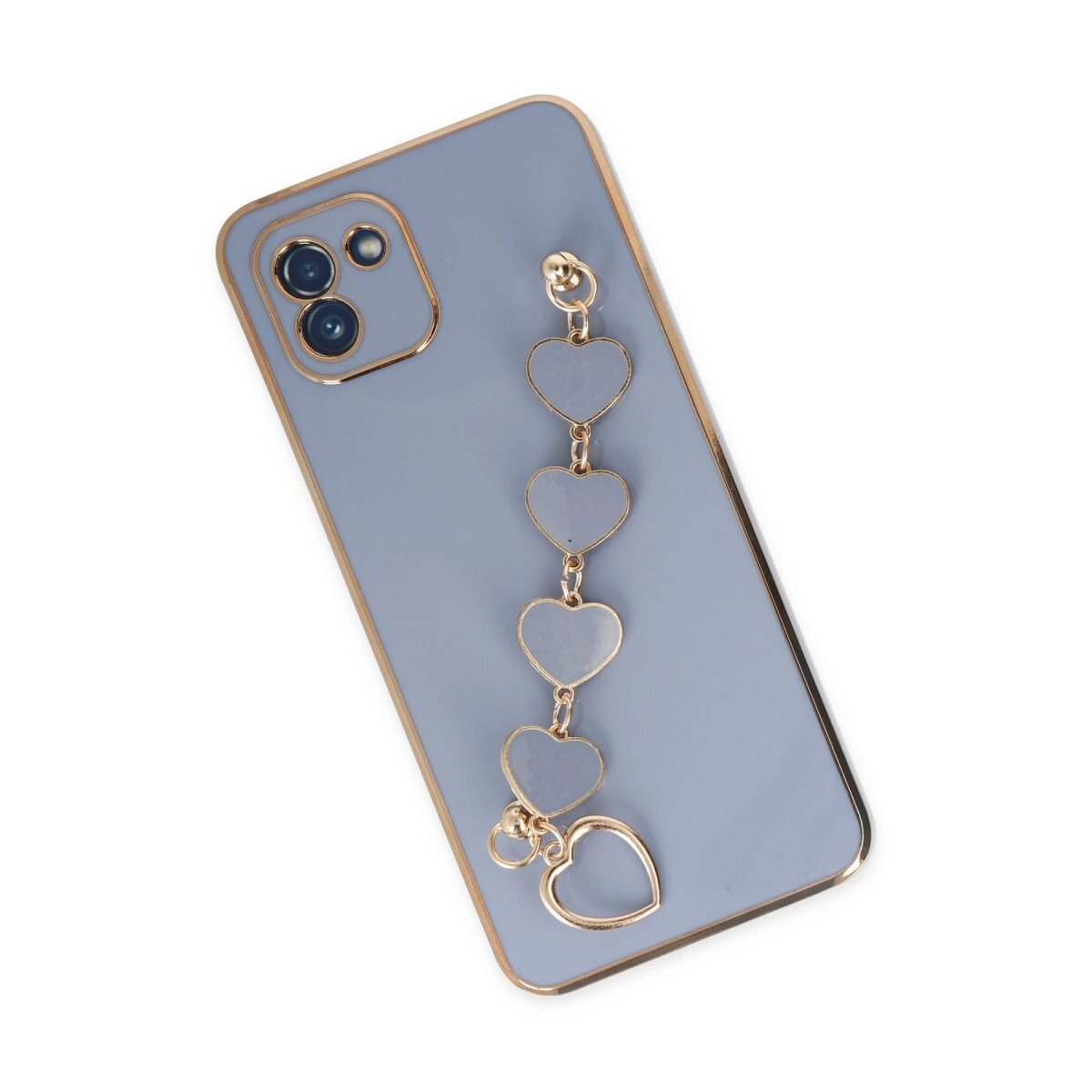 Samsung Galaxy A03 Kılıf Esila Silikon - Gri Samsung Galaxy A03 Kılıf Esila Silikon - Gri