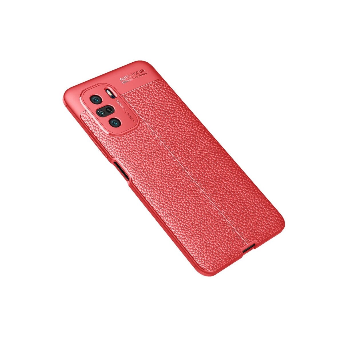 Xiaomi Poco F3 Kılıf Auto Focus Kapak - Kırmızı Xiaomi Poco F3 Kılıf Auto Focus Kapak - Kırmızı