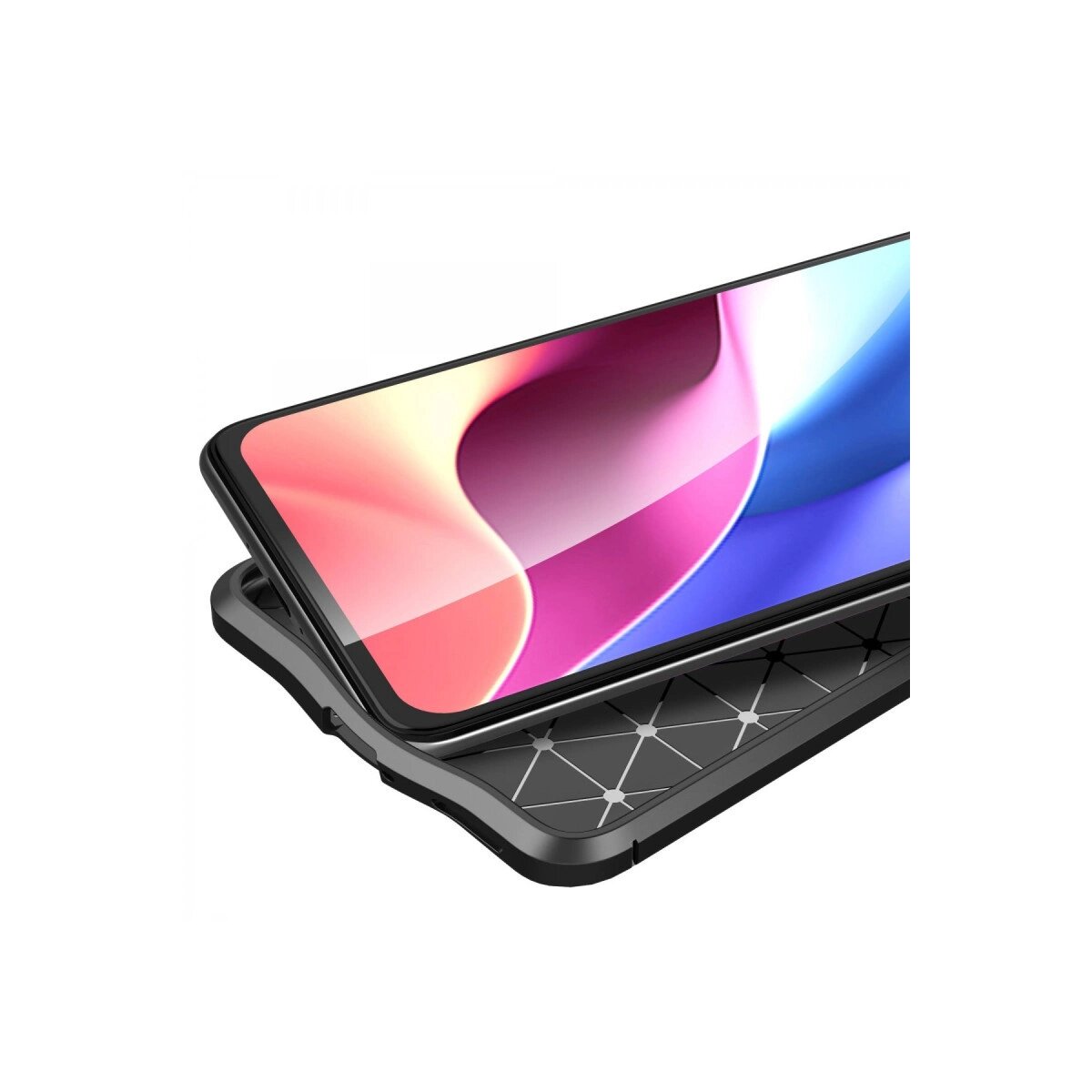 Xiaomi Poco F3 Kılıf Auto Focus Kapak - Kırmızı Xiaomi Poco F3 Kılıf Auto Focus Kapak - Kırmızı