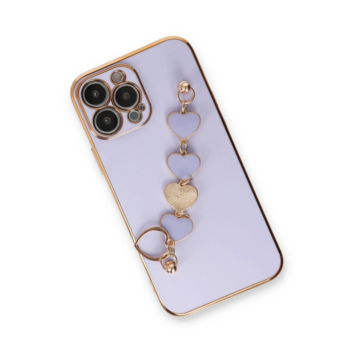 İphone 14 Pro Kılıf Esila Silikon - Lila İphone 14 Pro Kılıf Esila Silikon - Lila