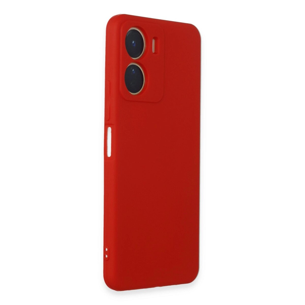 Vivo Y16 Kılıf First Silikon - Kırmızı Vivo Y16 Kılıf First Silikon - Kırmızı