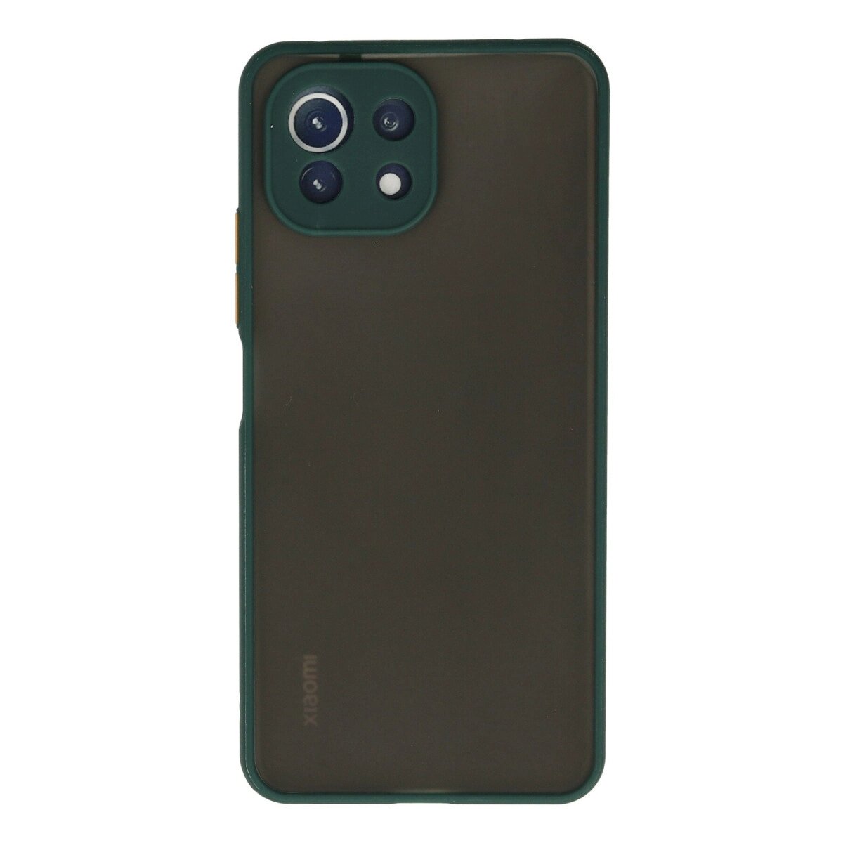 Xiaomi Mi 11 Lite Kılıf Montreal Silikon Kapak - Yeşil Xiaomi Mi 11 Lite Kılıf Montreal Silikon Kapak - Yeşil