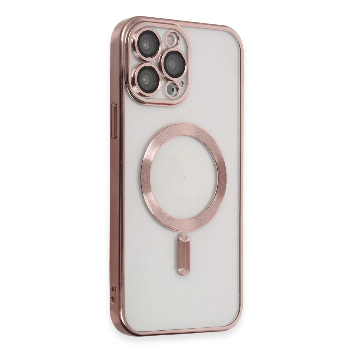 İphone 15 Pro Kılıf Kross Magneticsafe Kapak - Rose İphone 15 Pro Kılıf Kross Magneticsafe Kapak - Rose