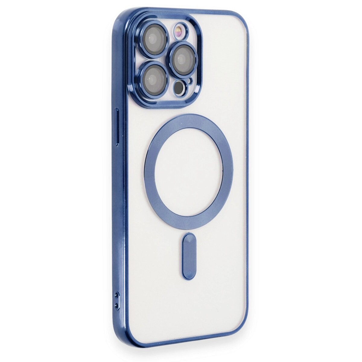 İphone 15 Pro Kılıf Kross Magneticsafe Kapak - Lacivert