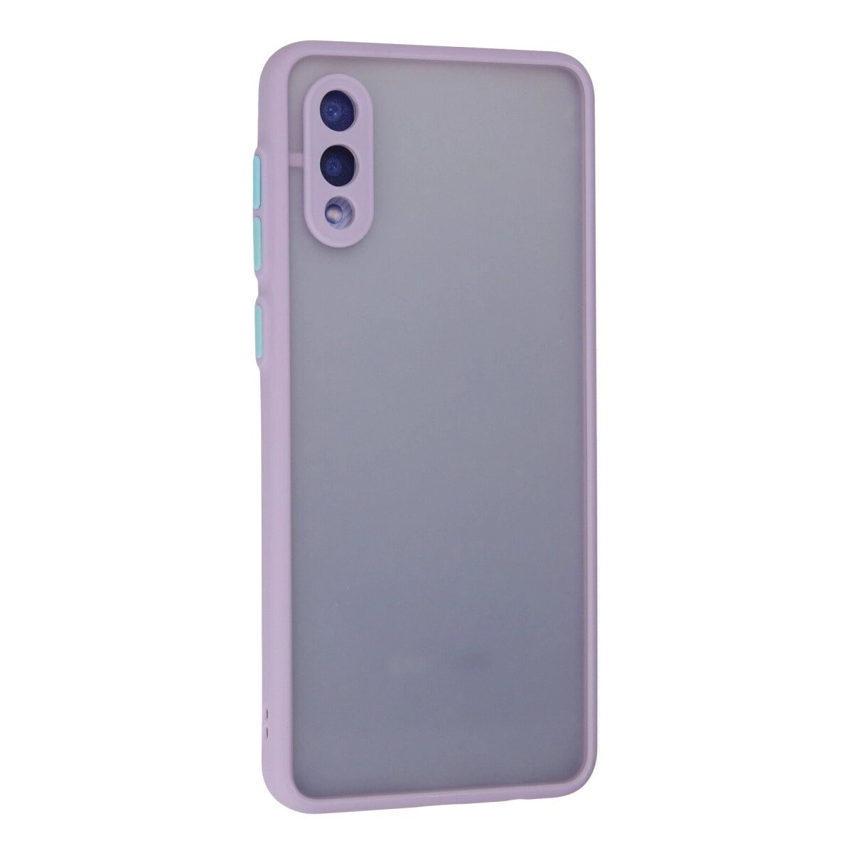 Samsung Galaxy A02 Kılıf Montreal Silikon Kapak - Mor Samsung Galaxy A02 Kılıf Montreal Silikon Kapak - Mor