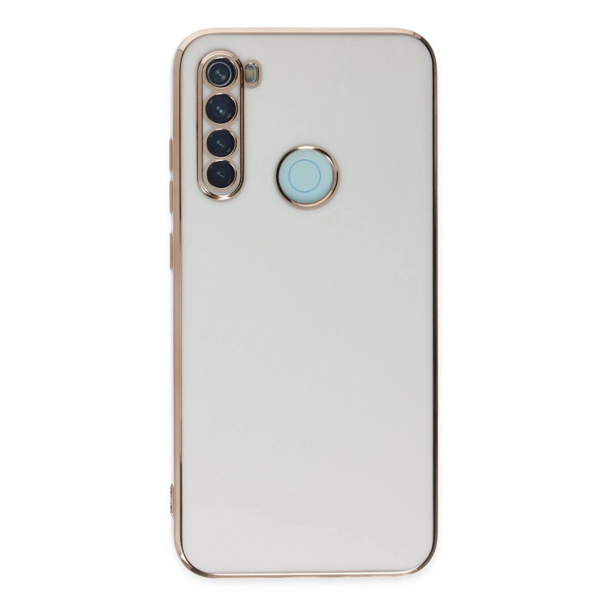 Xiaomi Redmi Note 8 Kılıf Volet Silikon - Beyaz Xiaomi Redmi Note 8 Kılıf Volet Silikon - Beyaz