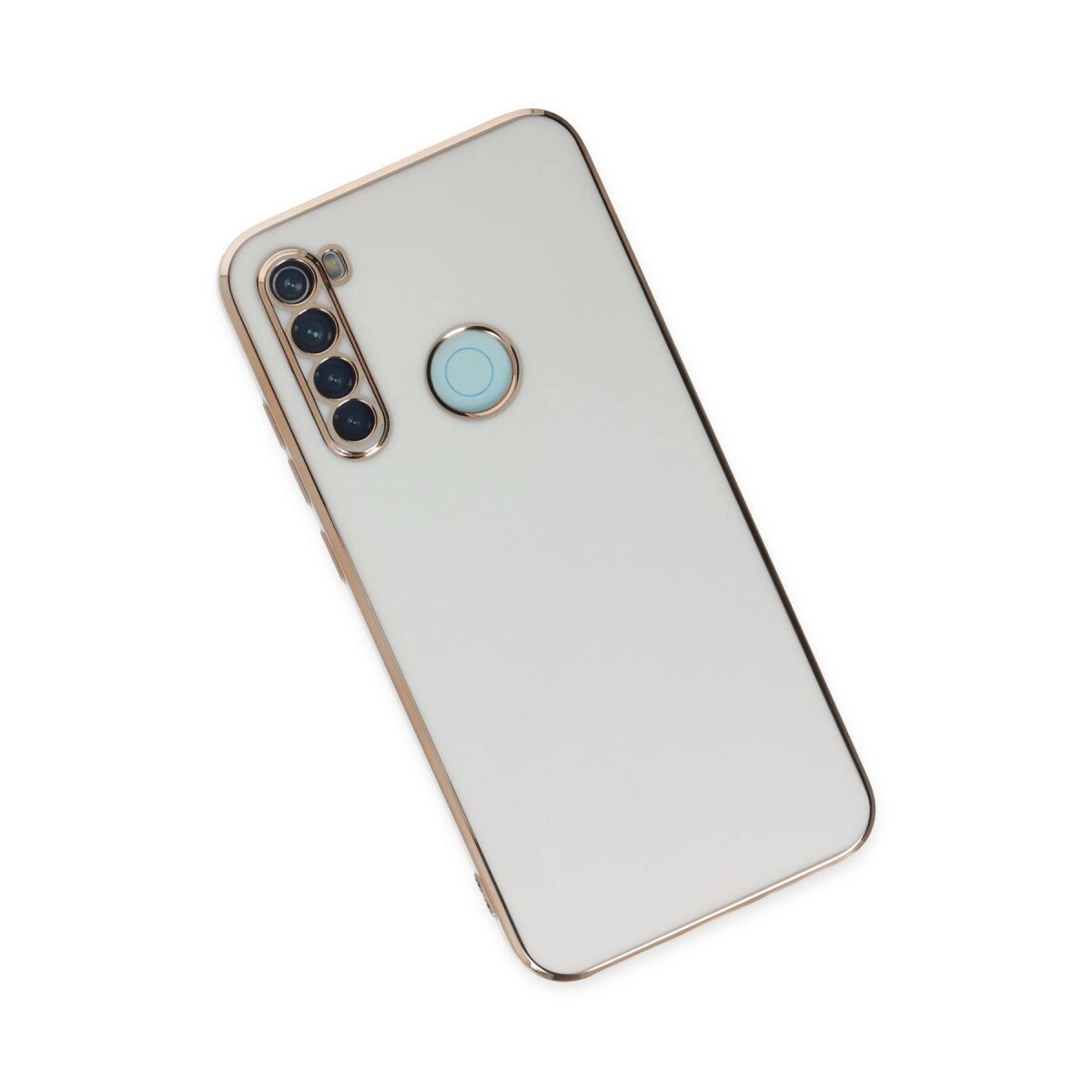 Xiaomi Redmi Note 8 Kılıf Volet Silikon - Beyaz Xiaomi Redmi Note 8 Kılıf Volet Silikon - Beyaz