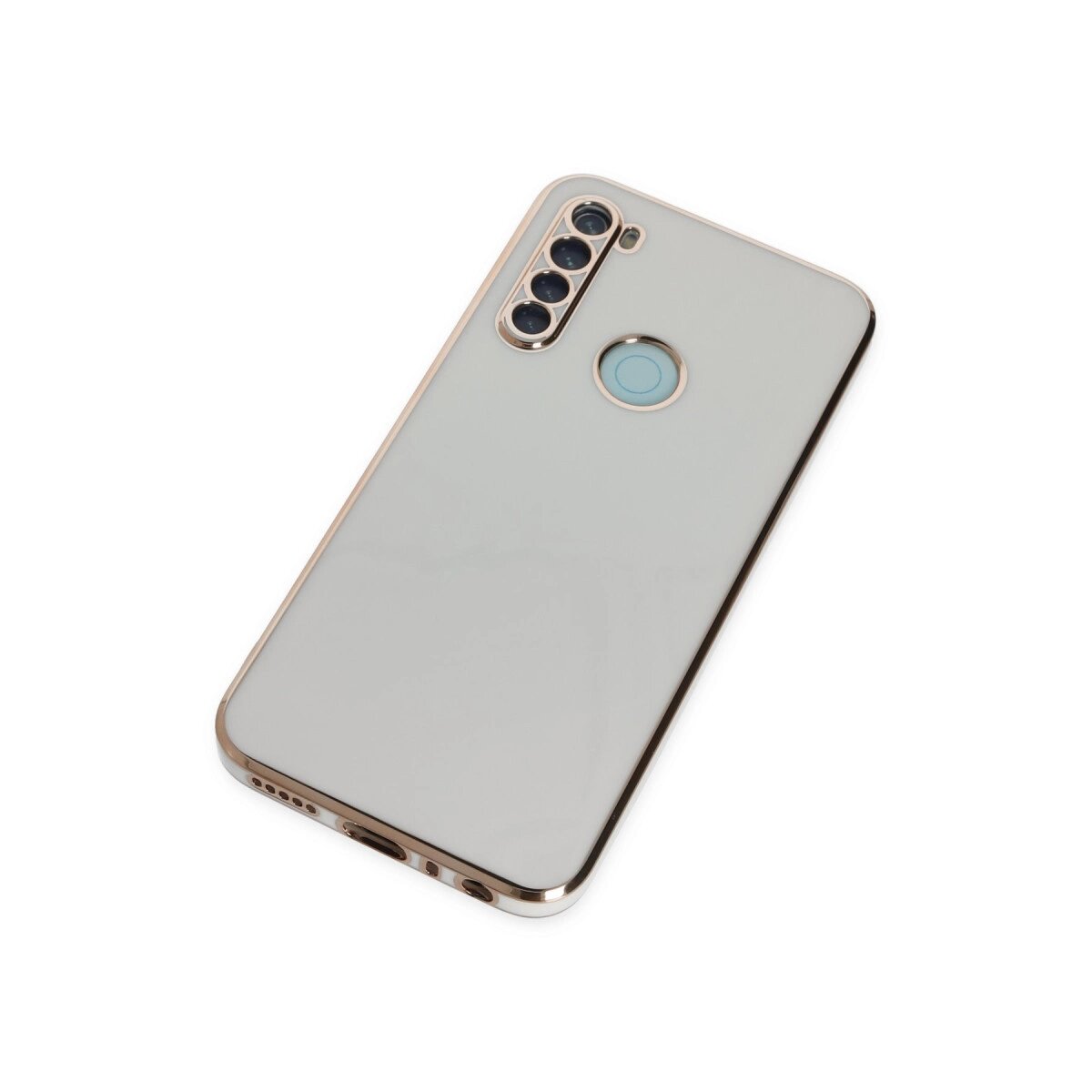 Xiaomi Redmi Note 8 Kılıf Volet Silikon - Beyaz Xiaomi Redmi Note 8 Kılıf Volet Silikon - Beyaz