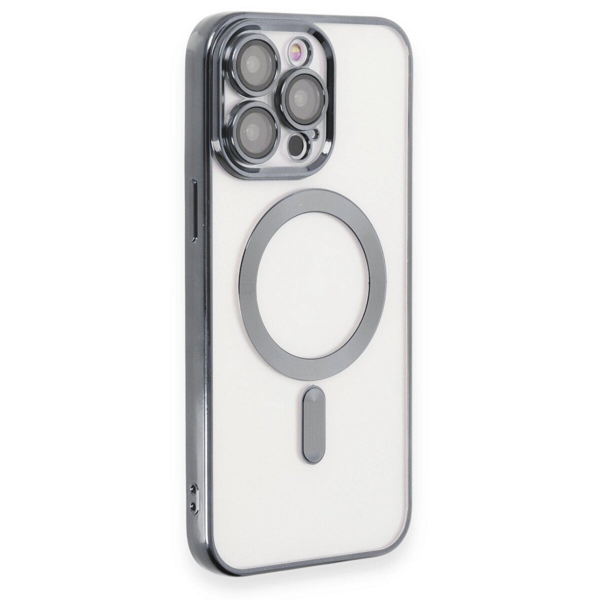İphone 15 Pro Max Kılıf Kross Magneticsafe Kapak - Titan Gri İphone 15 Pro Max Kılıf Kross Magneticsafe Kapak - Titan Gri