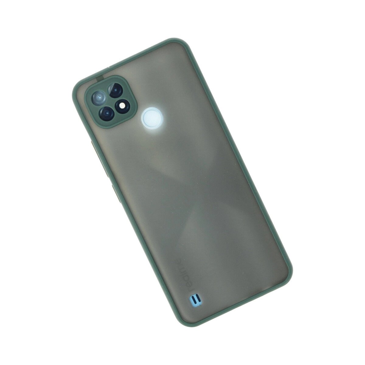 Realme C21 Kılıf Montreal Silikon Kapak - Yeşil Realme C21 Kılıf Montreal Silikon Kapak - Yeşil