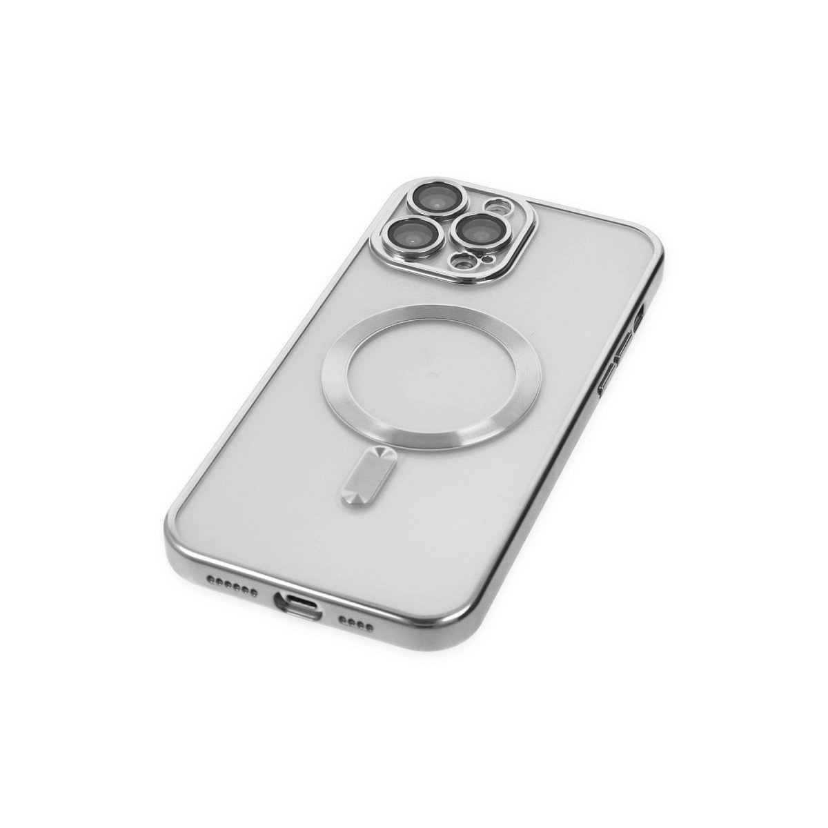 İphone 13 Pro Max Kılıf Kross Magneticsafe Kapak - Gümüş İphone 13 Pro Max Kılıf Kross Magneticsafe Kapak - Gümüş