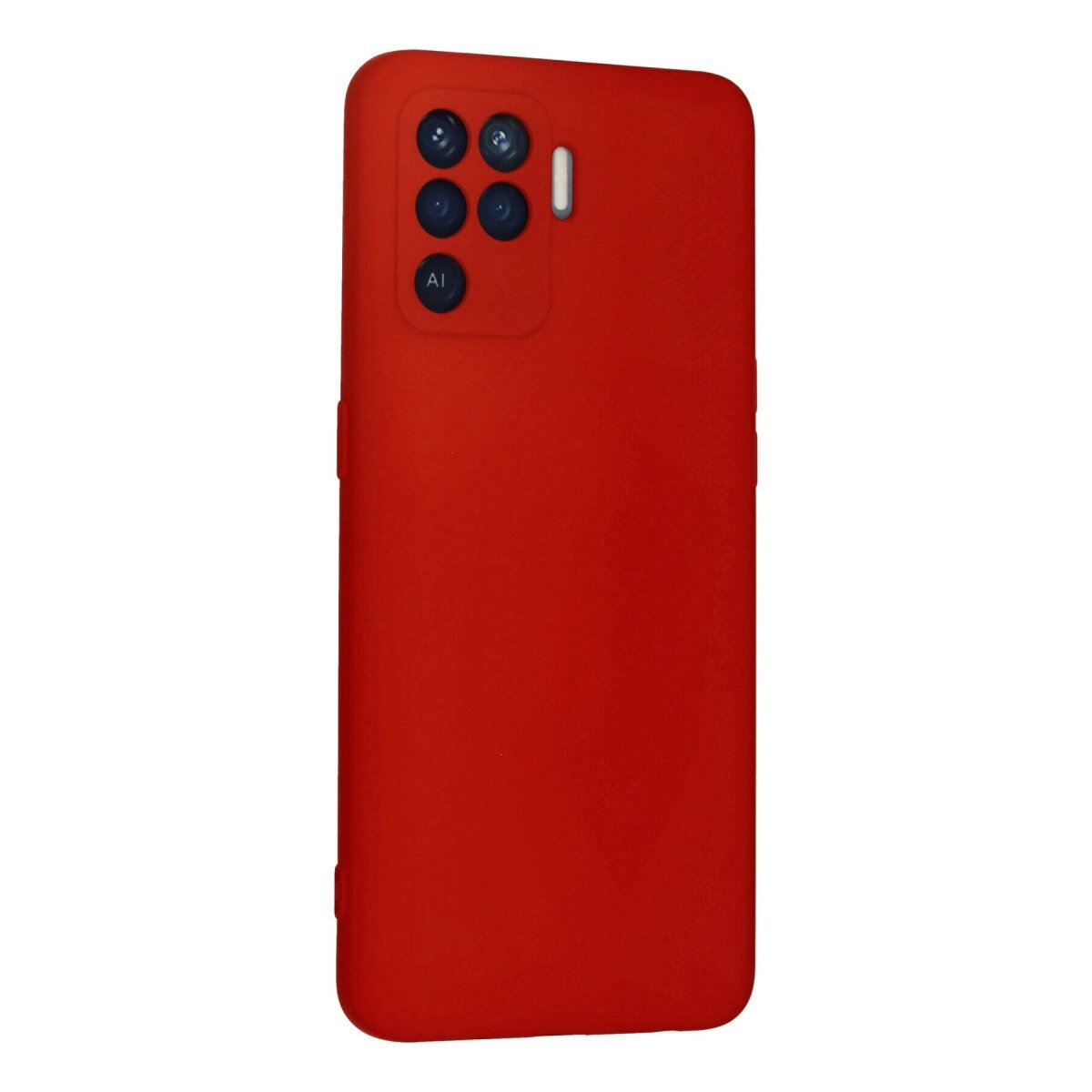 Oppo Reno 5 Lite Kılıf Nano İçi Kadife Silikon - Kırmızı Oppo Reno 5 Lite Kılıf Nano İçi Kadife Silikon - Kırmızı