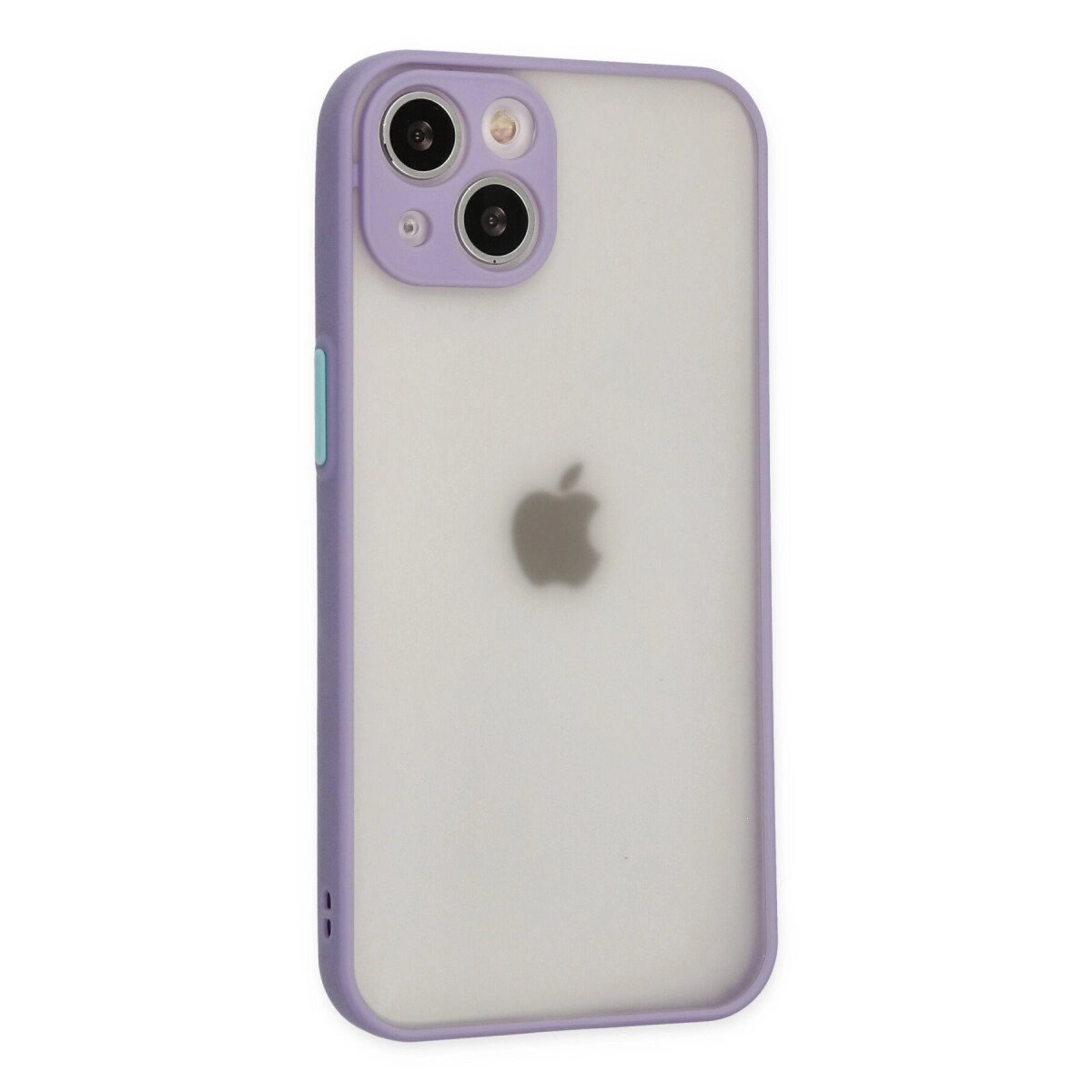 İphone 15 Plus Kılıf Montreal Silikon Kapak - Mor