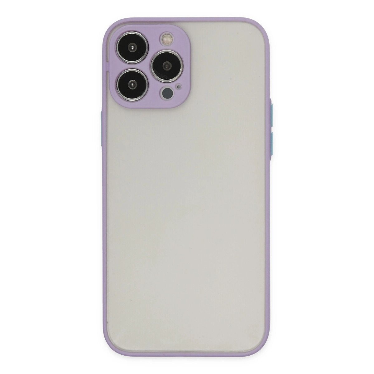İphone 15 Pro Max Kılıf Montreal Silikon Kapak - Mor İphone 15 Pro Max Kılıf Montreal Silikon Kapak - Mor