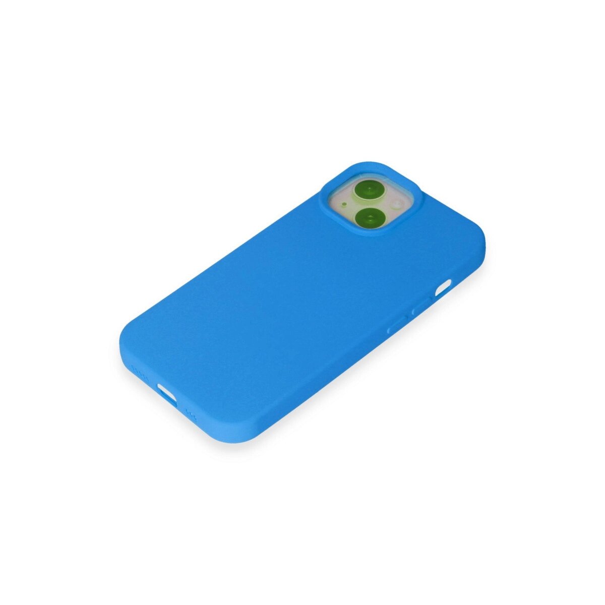 İphone 15 Kılıf Nano İçi Kadife Silikon - Mavi İphone 15 Kılıf Nano İçi Kadife Silikon - Mavi