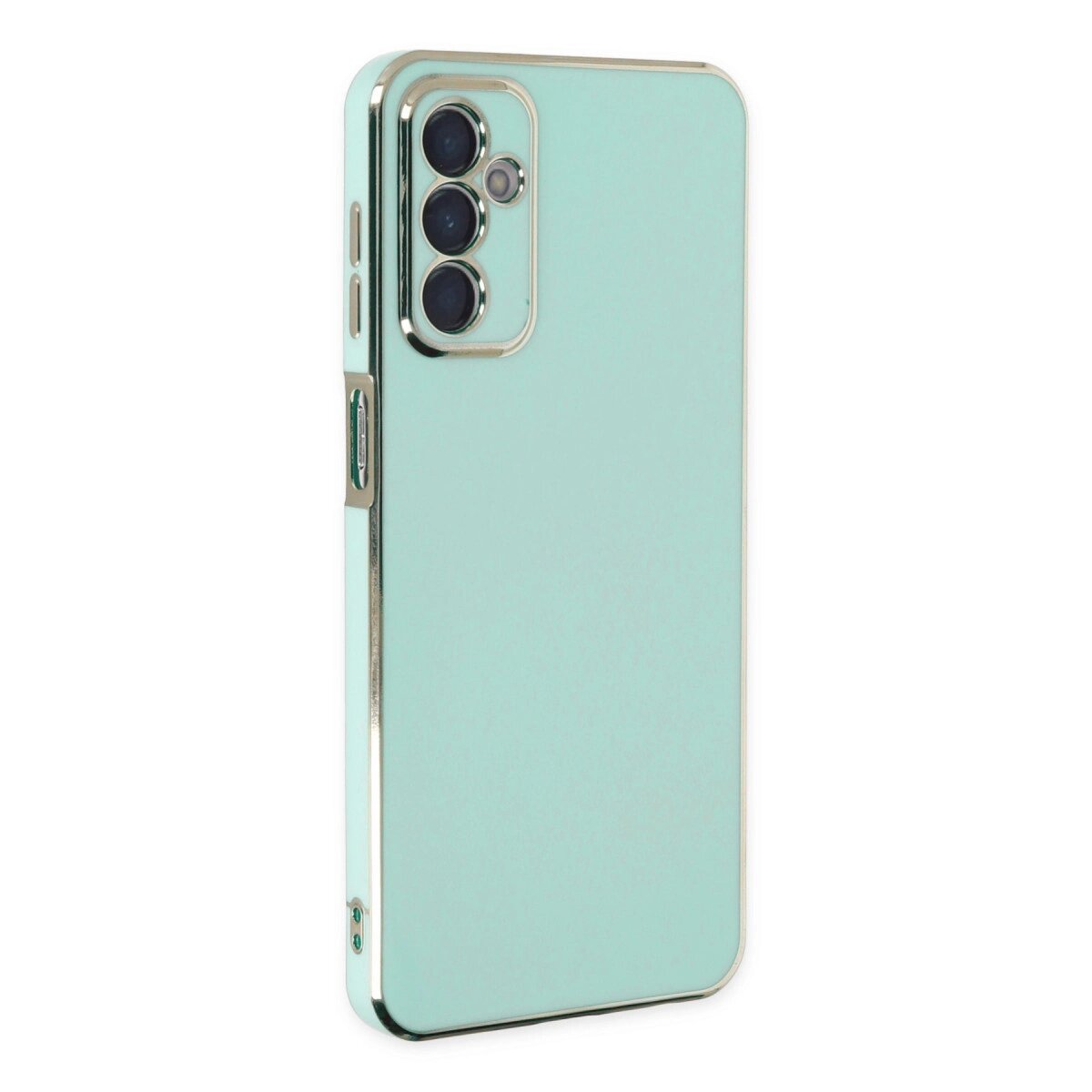 Samsung Galaxy A04s Kılıf Volet Silikon - Açık Yeşil Samsung Galaxy A04s Kılıf Volet Silikon - Açık Yeşil