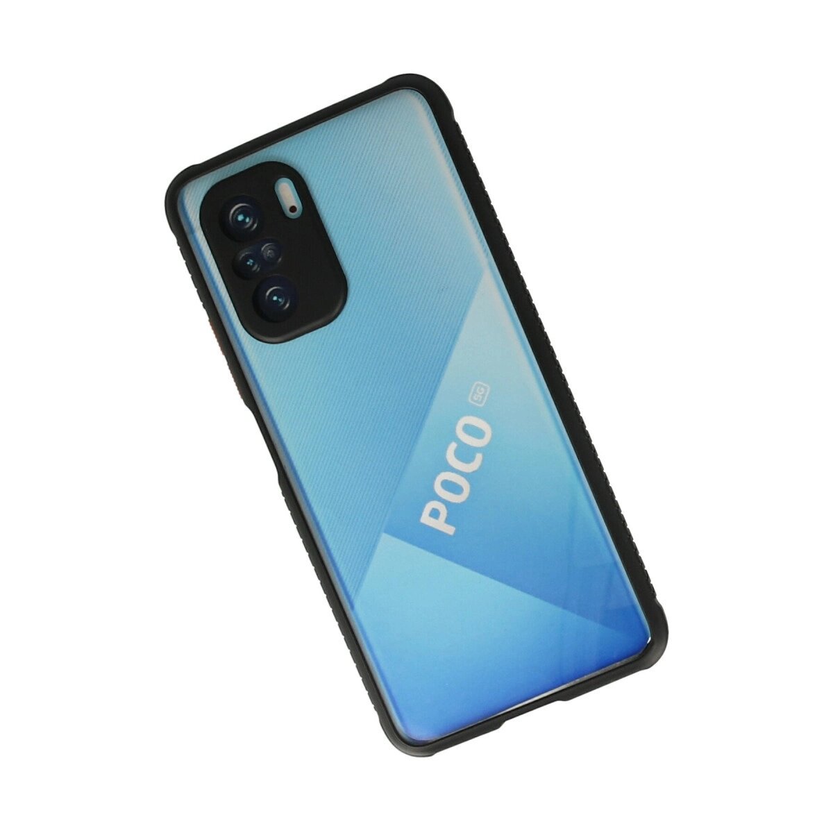Xiaomi Poco F3 Kılıf Miami Şeffaf Silikon - Siyah Xiaomi Poco F3 Kılıf Miami Şeffaf Silikon - Siyah