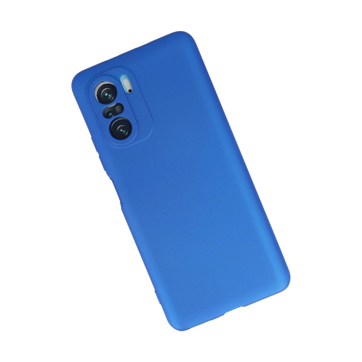 Xiaomi Poco F3 Kılıf First Silikon - Mavi Xiaomi Poco F3 Kılıf First Silikon - Mavi