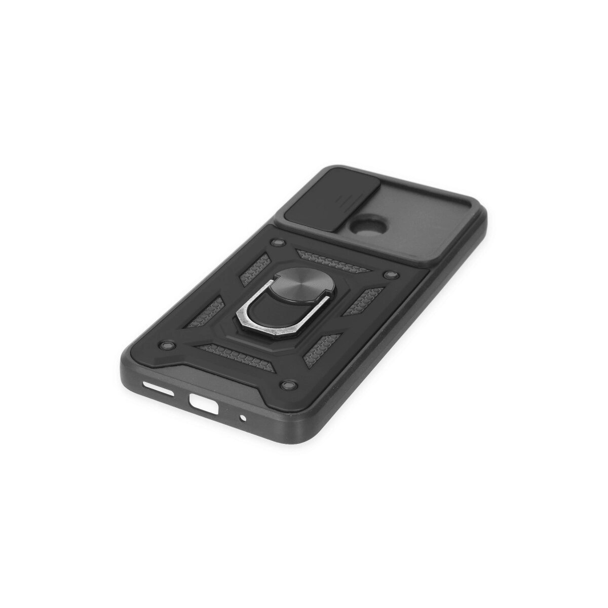Xiaomi Redmi 10c Kılıf Pars Lens Yüzüklü Silikon - Siyah Xiaomi Redmi 10c Kılıf Pars Lens Yüzüklü Silikon - Siyah