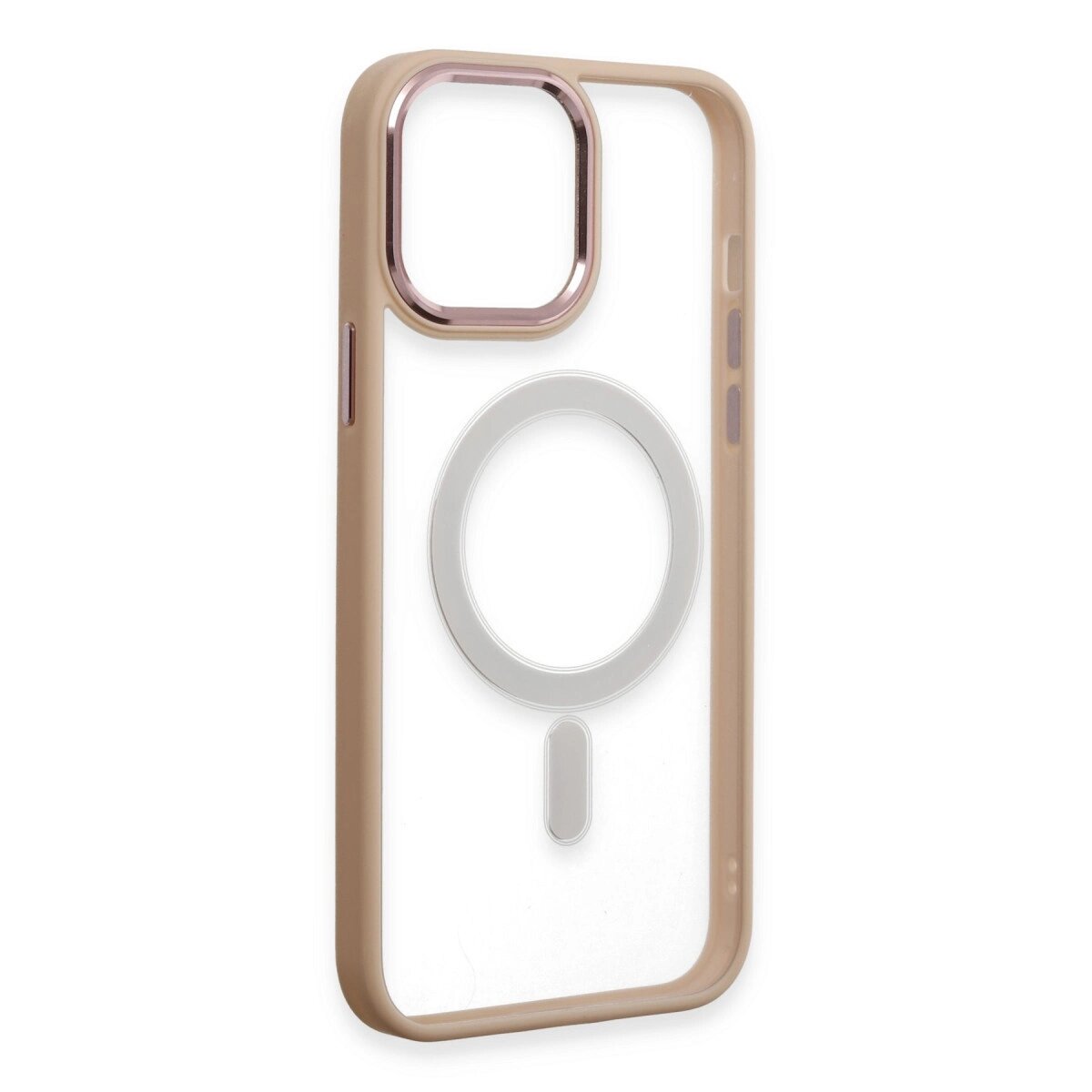 İphone 15 Pro Kılıf Room Magneticsafe Silikon - Pudra İphone 15 Pro Kılıf Room Magneticsafe Silikon - Pudra