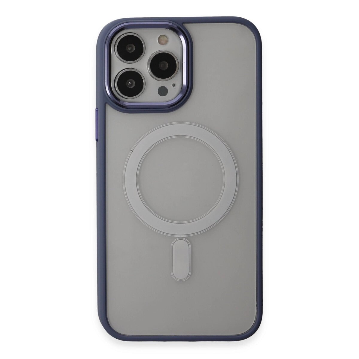 İphone 15 Pro Max Kılıf Room Magneticsafe Silikon - Sierra Blue İphone 15 Pro Max Kılıf Room Magneticsafe Silikon - Sierra Blue