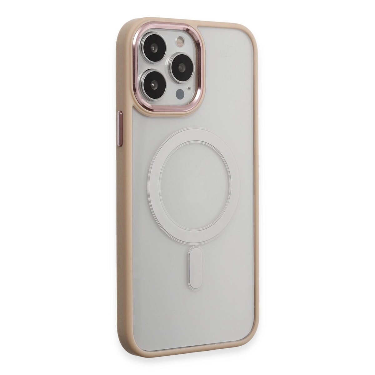 İphone 15 Pro Max Kılıf Room Magneticsafe Silikon - Pudra İphone 15 Pro Max Kılıf Room Magneticsafe Silikon - Pudra
