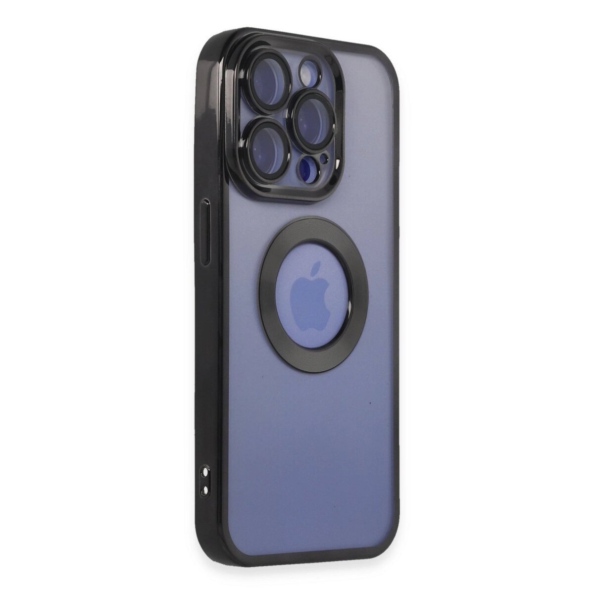 İphone 15 Pro Kılıf Slot Silikon - Siyah