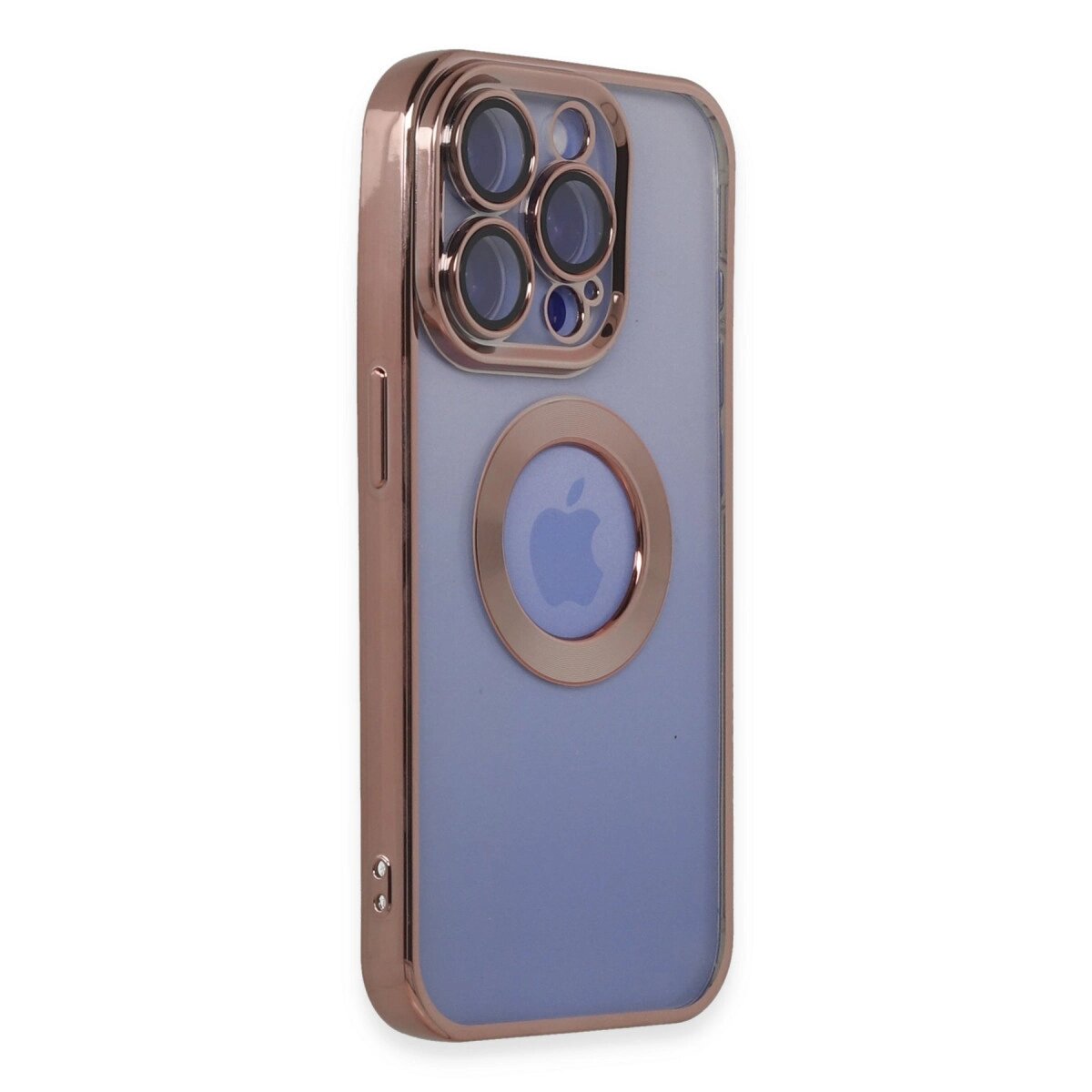 İphone 15 Pro Max Kılıf Slot Silikon - Rose Gold İphone 15 Pro Max Kılıf Slot Silikon - Rose Gold