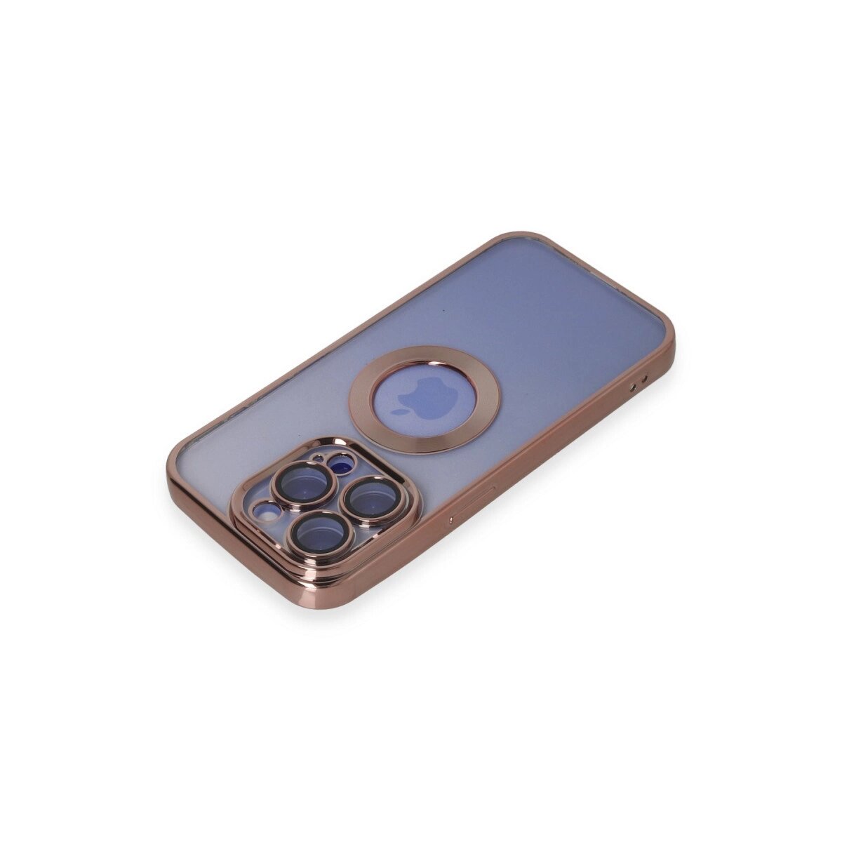İphone 15 Pro Max Kılıf Slot Silikon - Rose Gold İphone 15 Pro Max Kılıf Slot Silikon - Rose Gold