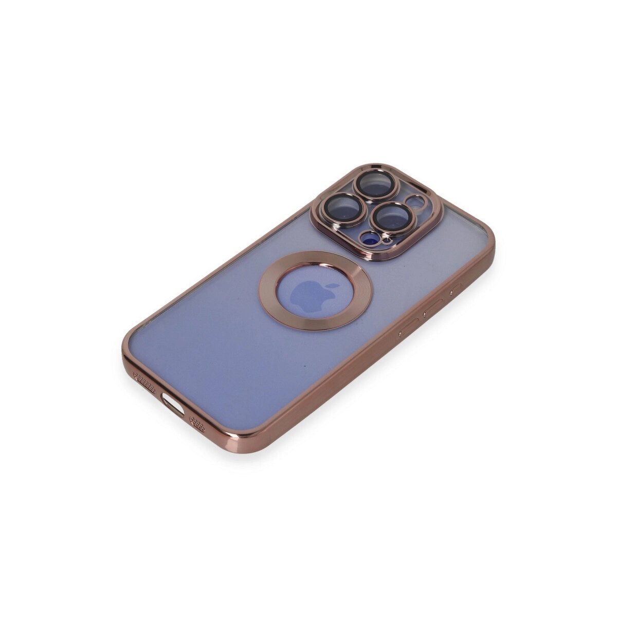 İphone 15 Pro Max Kılıf Slot Silikon - Rose Gold İphone 15 Pro Max Kılıf Slot Silikon - Rose Gold
