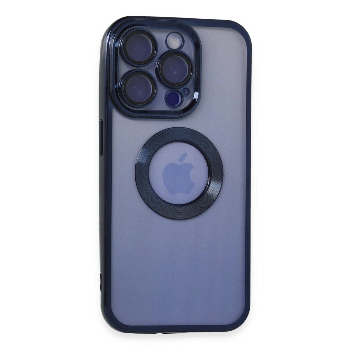 İphone 15 Pro Max Kılıf Slot Silikon - Lacivert İphone 15 Pro Max Kılıf Slot Silikon - Lacivert