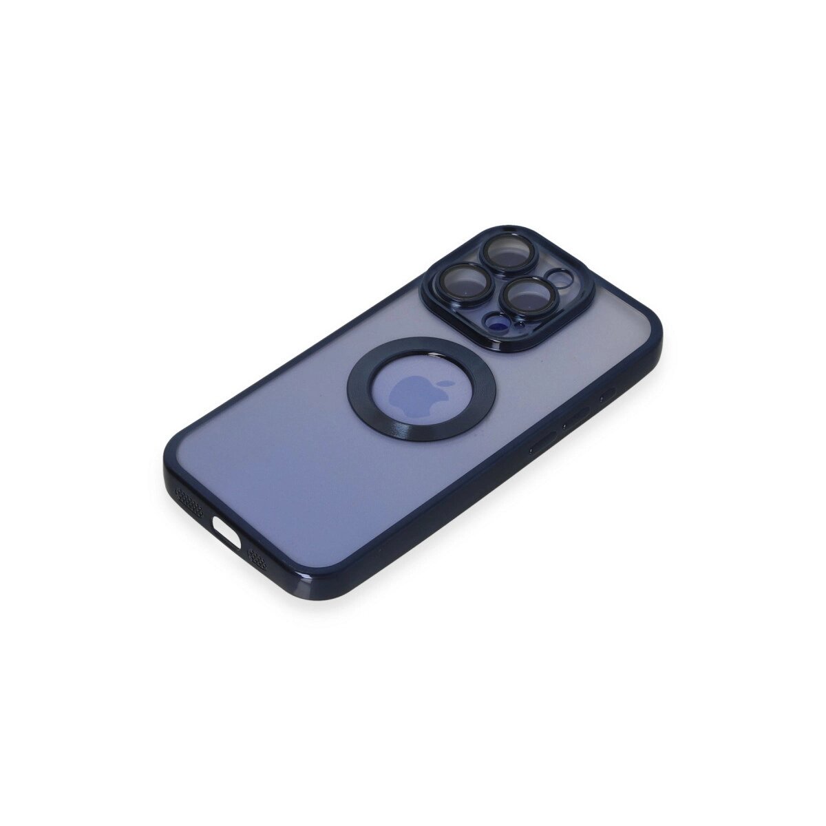 İphone 15 Pro Max Kılıf Slot Silikon - Lacivert İphone 15 Pro Max Kılıf Slot Silikon - Lacivert