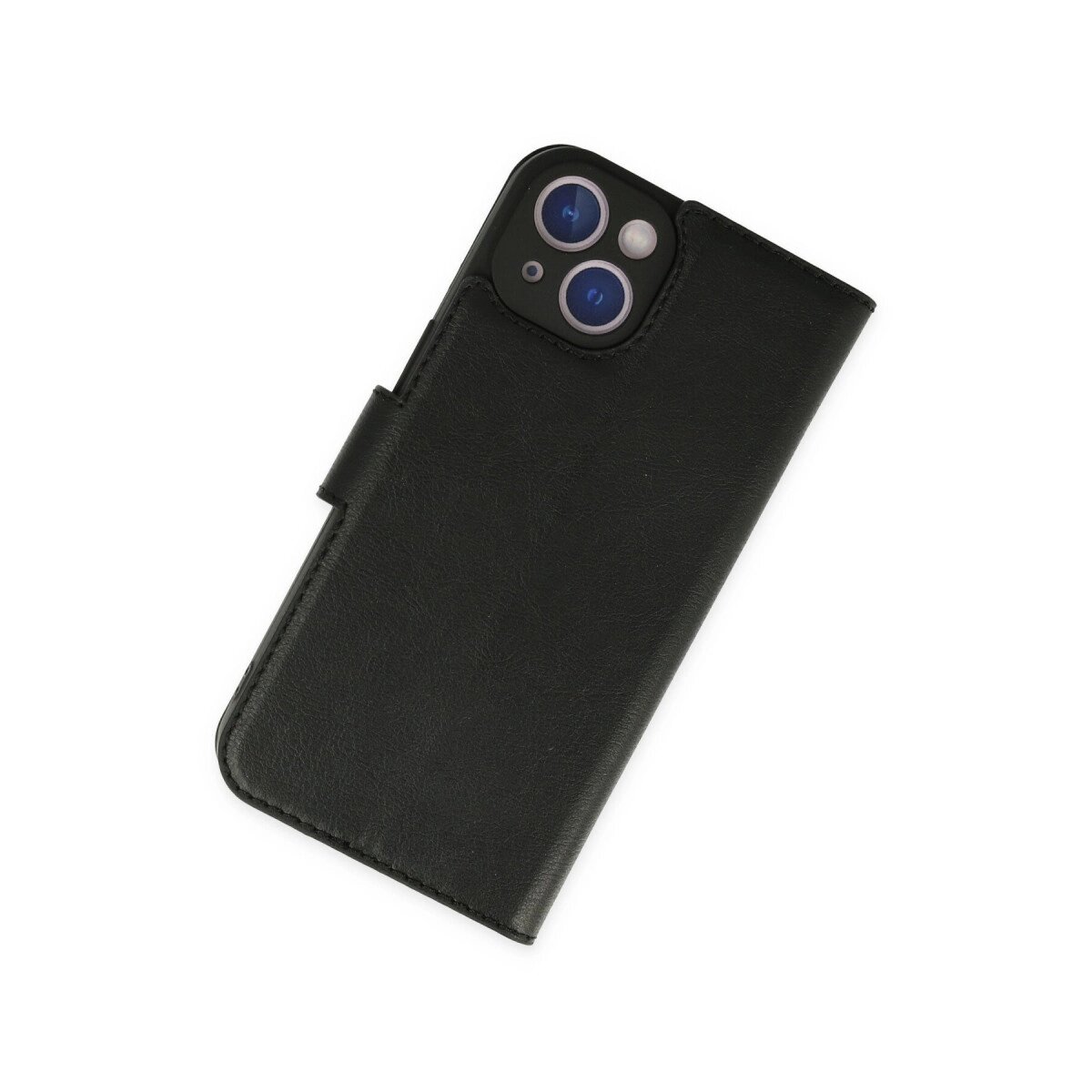 İphone 14 Plus Kılıf Trend S Plus Kapaklı Kılıf - Siyah İphone 14 Plus Kılıf Trend S Plus Kapaklı Kılıf - Siyah