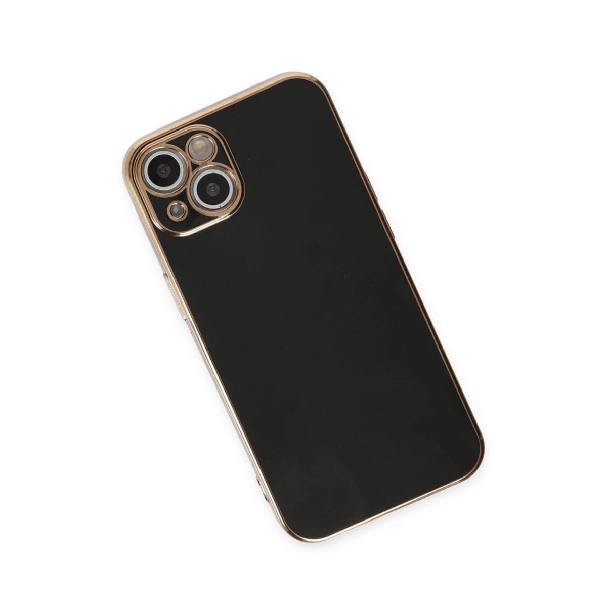 İphone 15 Kılıf Volet Silikon - Siyah İphone 15 Kılıf Volet Silikon - Siyah