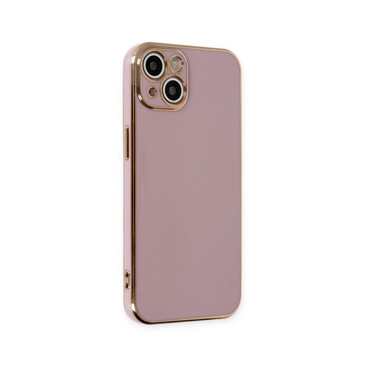 İphone 15 Kılıf Volet Silikon - Mor İphone 15 Kılıf Volet Silikon - Mor