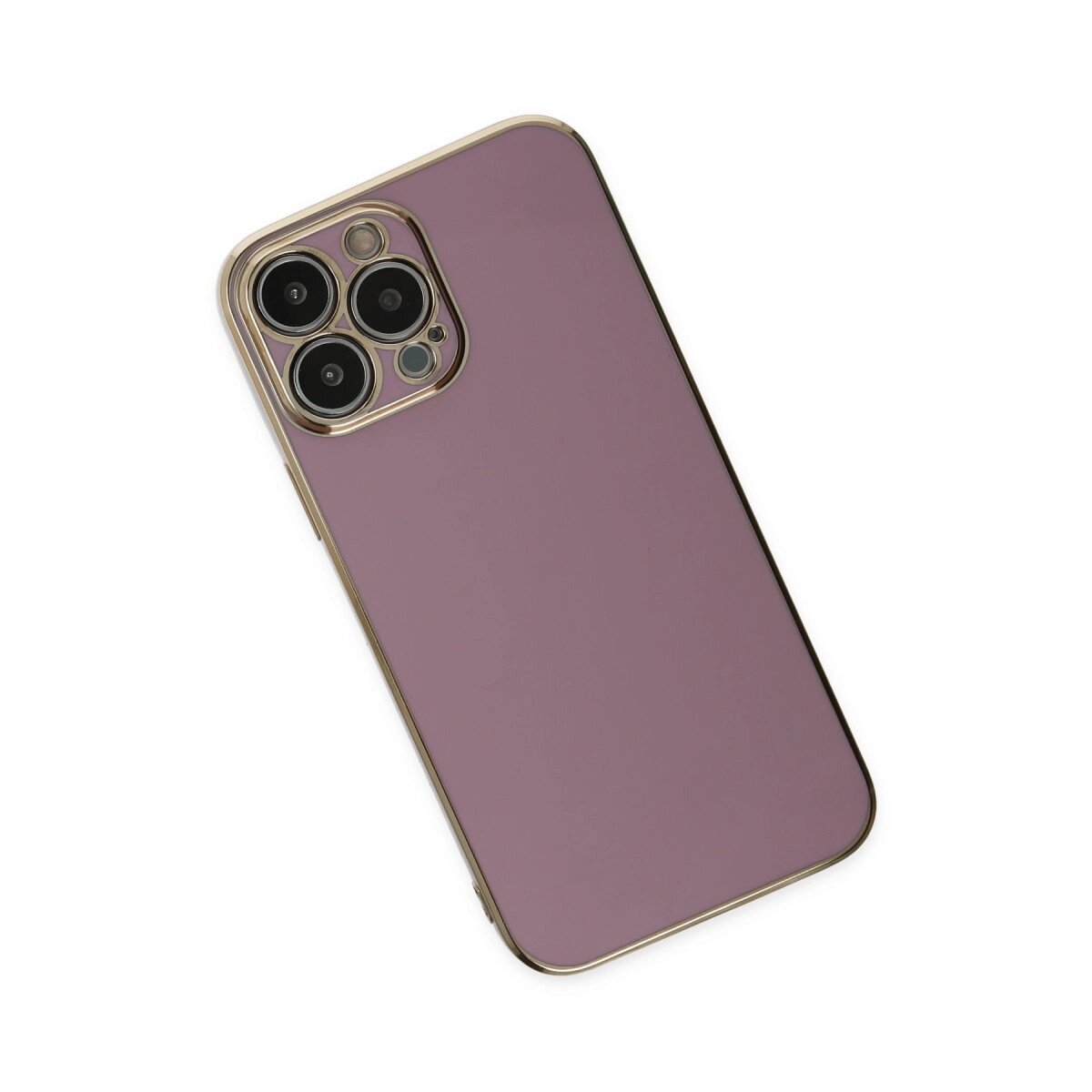 İphone 15 Pro Max Kılıf Volet Silikon - Mor İphone 15 Pro Max Kılıf Volet Silikon - Mor