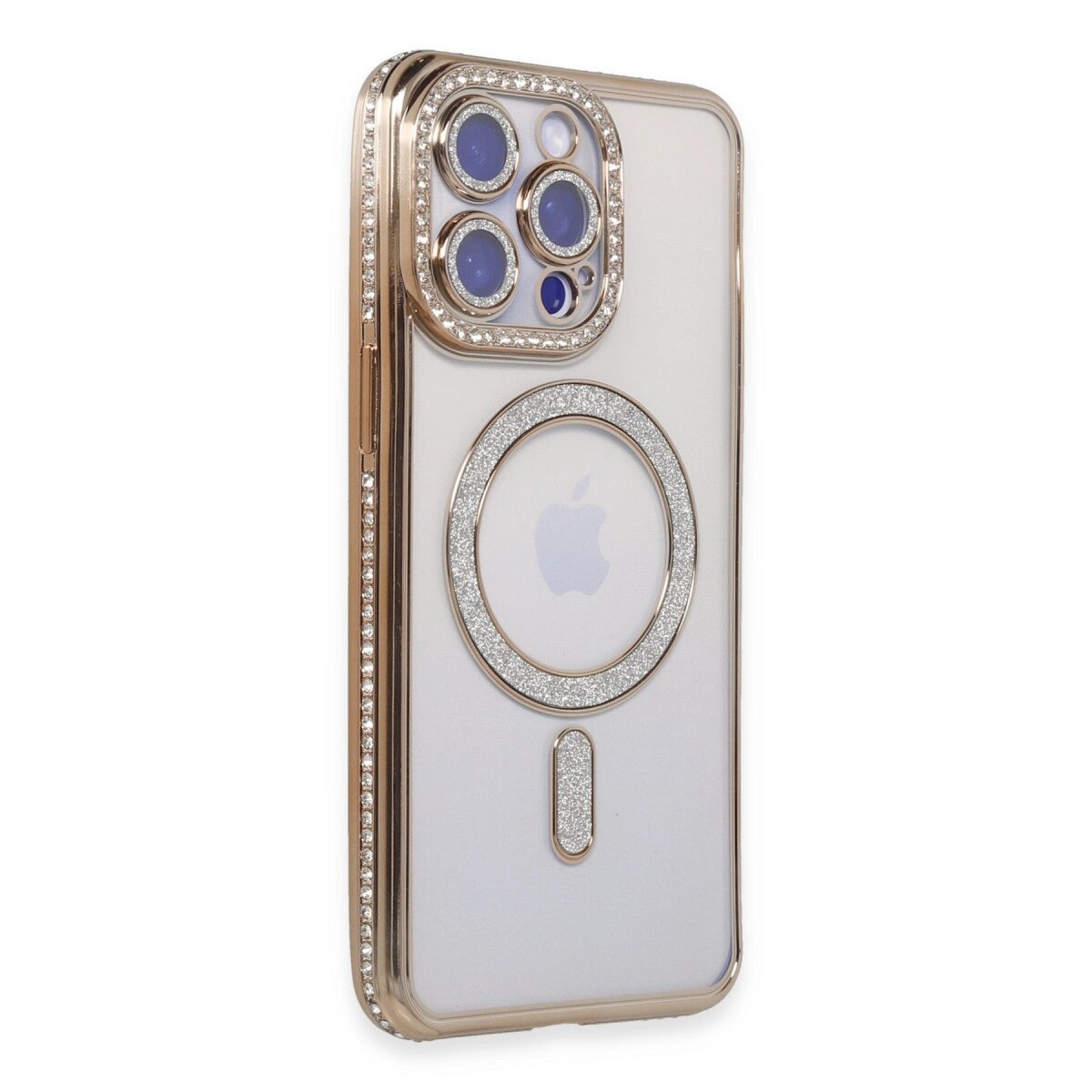 İphone 15 Pro Kılıf Joke Simli Magneticsafe Kılıf - Gold İphone 15 Pro Kılıf Joke Simli Magneticsafe Kılıf - Gold