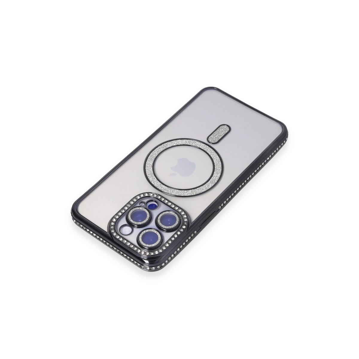 İphone 15 Pro Max Kılıf Joke Simli Magneticsafe Kılıf - Siyah İphone 15 Pro Max Kılıf Joke Simli Magneticsafe Kılıf - Siyah