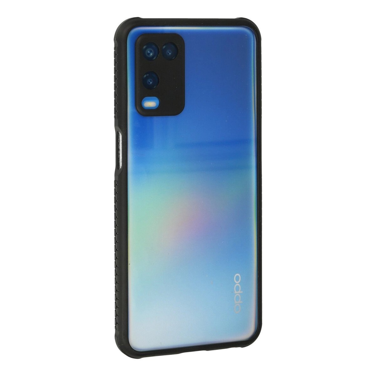 Oppo A54 4g Kılıf Miami Şeffaf Silikon - Siyah Oppo A54 4g Kılıf Miami Şeffaf Silikon - Siyah